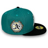 Athletics 73 WS 59FIFTY New Era N Green & Black Hat