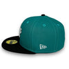 Athletics 73 WS 59FIFTY New Era N Green & Black Hat