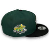 Athletics 89 WS Mascot New Era 9FIFTY Green & Black Snapback Hat