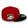 Atlanta Braves 00 ASG 59FIFTY New Era Red & Black Hat