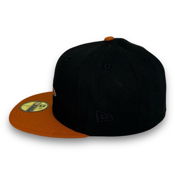 Baltimore Orioles 30th 59FIFTY Fitted Black & Rust Hat