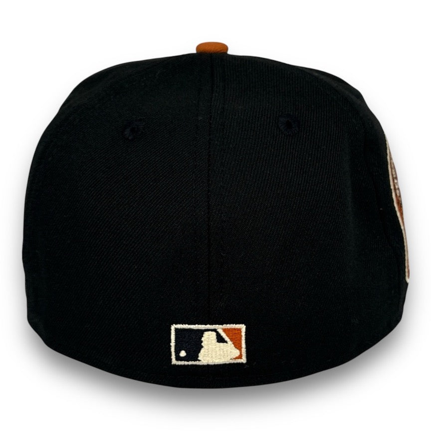 Baltimore Orioles 30th 59FIFTY Fitted Black & Rust Hat
