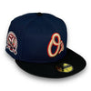 Baltimore Orioles 50th 59FIFTY New Era Navy & Black Hat