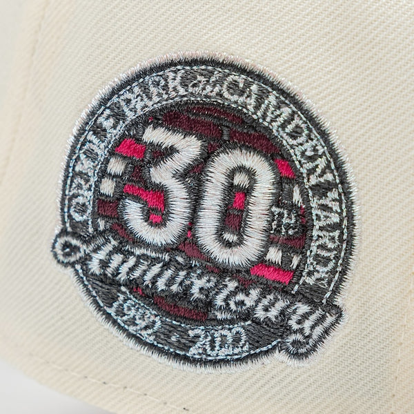 Baltimore Orioles 59FIFTY New Era Off White & Black Corduroy Hat