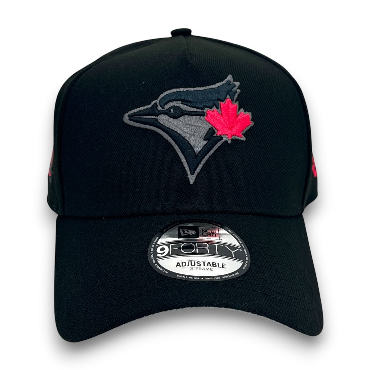 Blue Jays 30th New Era 9FORTY AF Black Snapback Hat