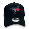 Blue Jays 30th New Era 9FORTY AF Black Snapback Hat