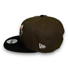 Blue Jays 40th 9FIFTY New Era Brown & Black Snapback Hat