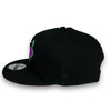 Blue Jays 40th  New Era 9FIFTY Black Snapback Hat Purple UV