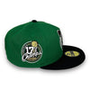 Boston Celtics 17X 59FIFTY New Era Green & Black Hat