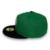 Boston Celtics 17X 59FIFTY New Era Green & Black Hat