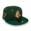 Boston Fenway Park 59FIFTY New Era Pine Green & Emerald Fitted Hat Realtree Bottom
