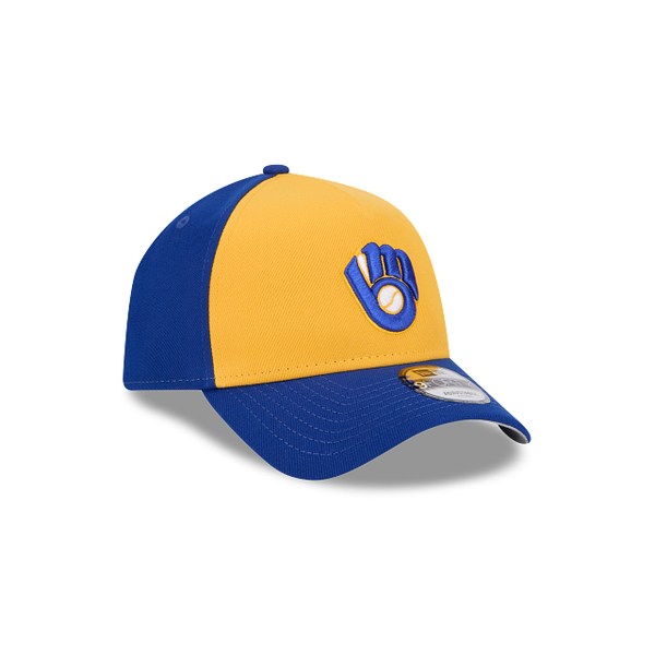 Brewers Basic New Era 9FORTY AF Blue Snapback Hat
