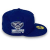 Brooklyn Dodgers Ebbets field New Era 59FIFTY Royal Blue Hat Sky Blue Bottom