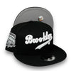 Brooklyn Dodgers JR 50th New Era 9FIFTY Black Snapback Hat