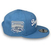 Brooklyn Dodgers JR 50th New Era 9FIFTY Sky Blue Snapback Hat