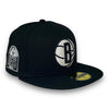 Brooklyn Nets EC 59FIFTY New Era Black Hat