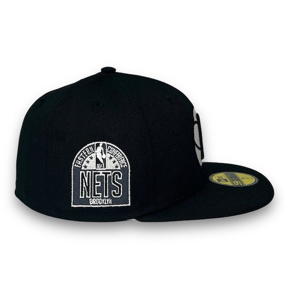 Brooklyn Nets EC 59FIFTY New Era Black Hat