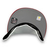 Bulls 6X New Era 59FIFTY White & Red Fitted Hat