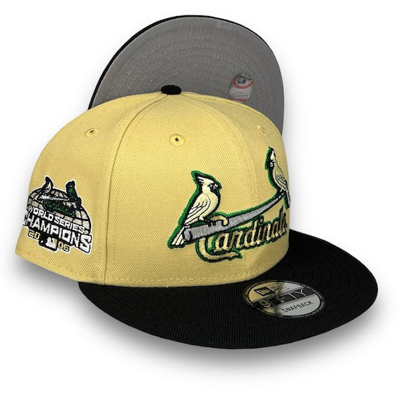 Cardinals 06 WS New Era 9FIFTY Vegas G & Black Snapback Hat