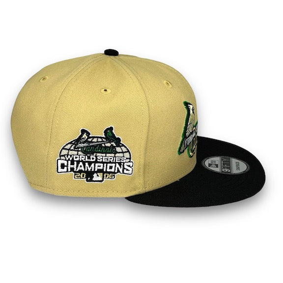 Cardinals 06 WS New Era 9FIFTY Vegas G & Black Snapback Hat