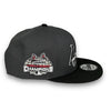Cardinals 06 WS New Era 9FIFTY Graphite & Black Snapback Hat