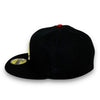 Cardinals 30th Anni. 59FIFTY New Era Black Fitted Hat Green Bottom