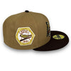 Cardinals 31 WS 59FIFTY New Era Camel & Burnt Wood Hat