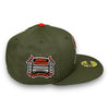 Cardinals Busch Stadium 59FIFTY New Era Olive Hat