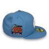 Carolina Tar Heels 05 Final Fours New Era 59FIFTY Sky Blue Hat