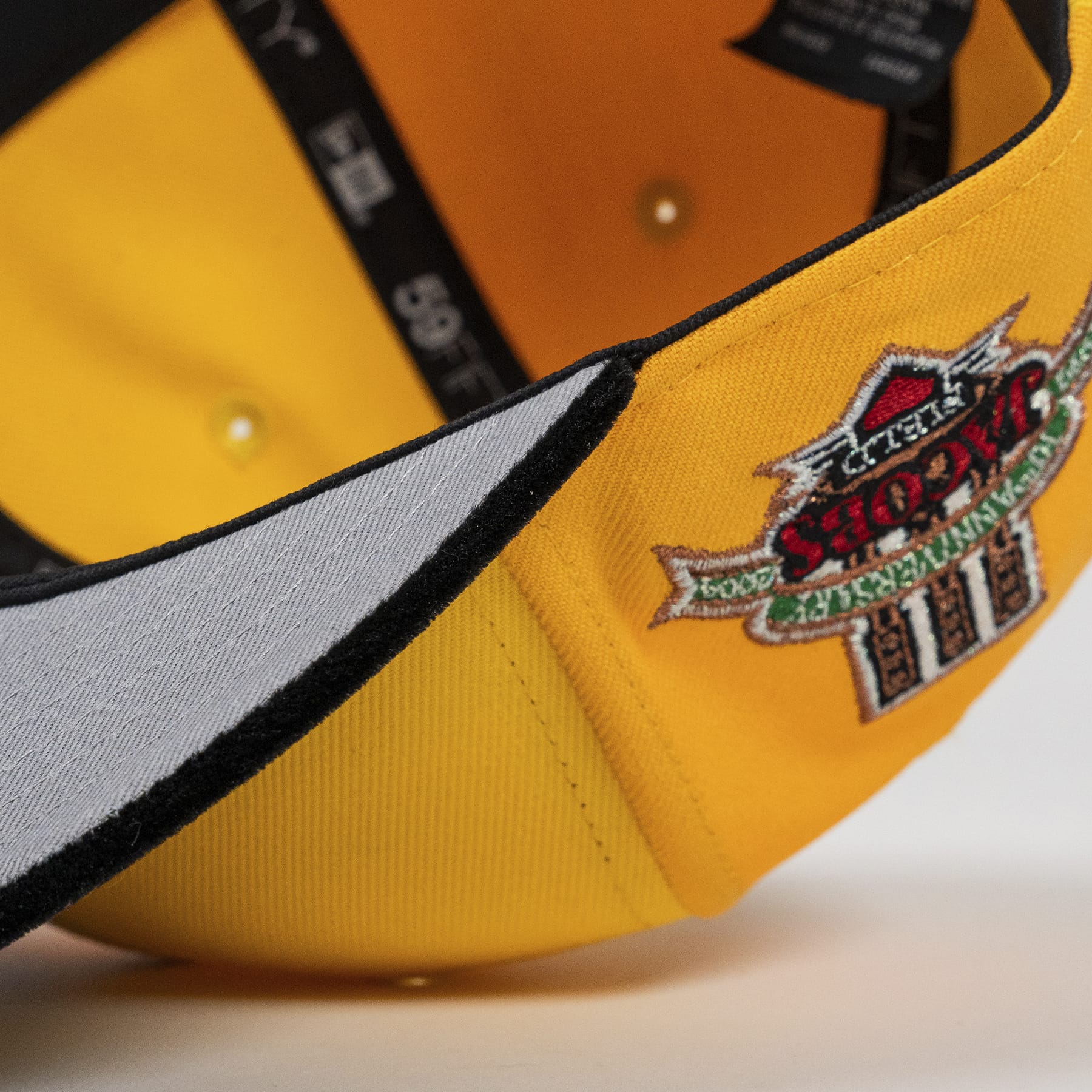 Cartoon Connection Indians 59FIFTY Yellow New Era Hat