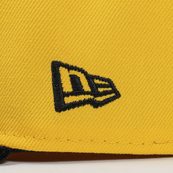 Cartoon Connection Indians 59FIFTY Yellow New Era Hat