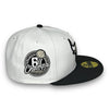 Chicago Bulls 6X 59FIFTY New Era White & Graphite Hat