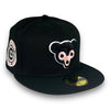 Chicago Cubs 62 ASG 59FIFTY New Era Fitted Black Hat Pink UV