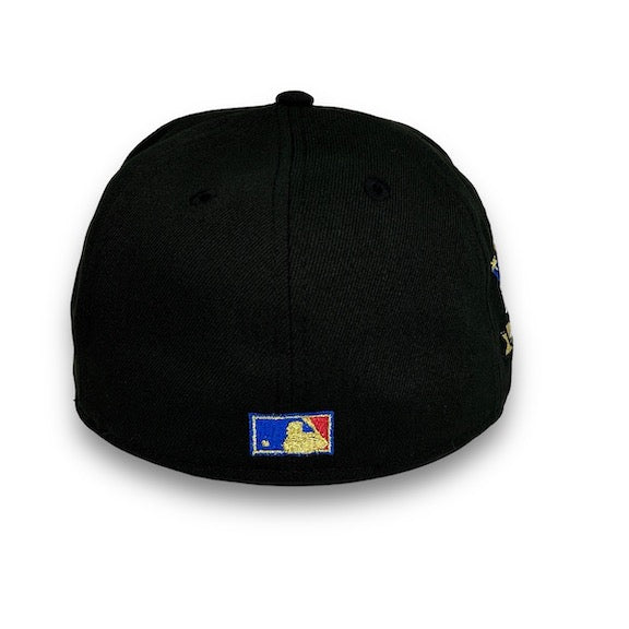 Chicago Cubs 90 ASG 59FIFTY New Era Black Hat Red UV