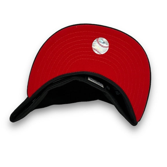 Chicago Cubs 90 ASG 59FIFTY New Era Black Hat Red UV
