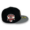 Chicago Cubs 90 ASG 59FIFTY New Era Black & Grey Hat Red UV