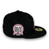 Angels 50th Pink Sparks 59FIFTY New Era Black Hat