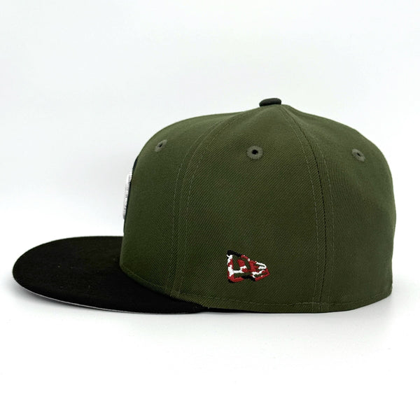 Chicago Cubs 90 ASG 59FIFTY Olive/Black New Era Hat