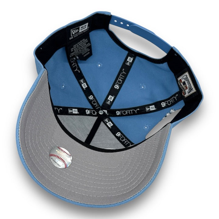 Chicago Cubs 90ASG New Era 9FORTY AF Sky Blue Snapback Hat