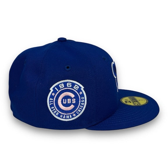 Chicago Cubs ASG 59FIFTY New Era Royal Blue Hat Pink UV