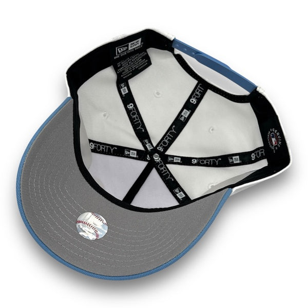 Chicago Cubs Drip New Era 9FORTY AF Sky Blue Snapback Hat