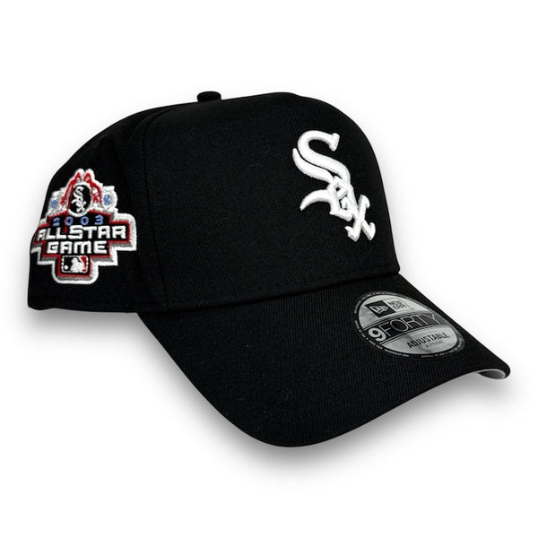 Chicago White Sox 03ASG New Era 9FORTY AF Black Snapback Hat