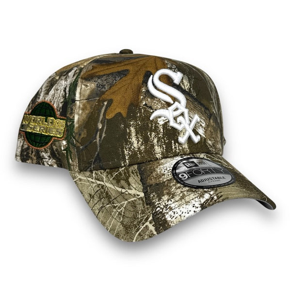 Chicago White Sox 05 New Era 9FORTY AF Real Tree Snapback Hat