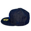 Cubs 05 WS New Era 59FIFTY Denim Fitted Hat Green Bottom