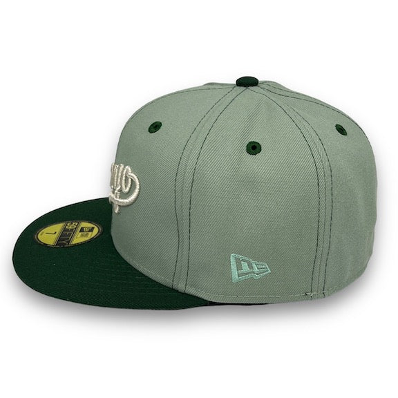 New Era Blank 59FIFTY Fitted Hat - Green