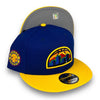 Denver Nuggets 9FIFTY NBA Snapback Blue & Yellow Hat