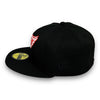 Detroit Red Wings 50th 59FIFTY New Era Black Hat