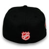 Detroit Red Wings 50th 59FIFTY New Era Black Hat