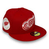 Detroit Red Wings 50th 59FIFTY New Era Red Hat