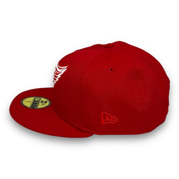 Detroit Red Wings 50th 59FIFTY New Era Red Hat